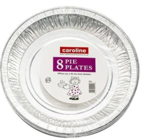 (image for) CARO FOIL PIE PLATES 8S - 197MM