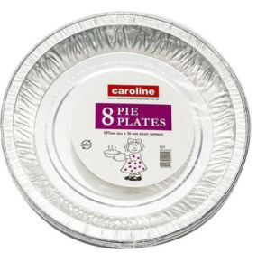 (image for) Caroline Foil Pie Plates 8S- 197MM