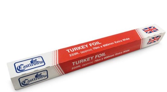 (image for) TURKEY FOIL 600MM X 70M - 600X70