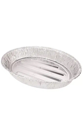(image for) CAROLINE FOIL ROAST TRAY OVAL 42X32CM - 224OZ