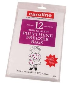 (image for) CAROLINE POLY FREEZE BAG 12X18 - 12S