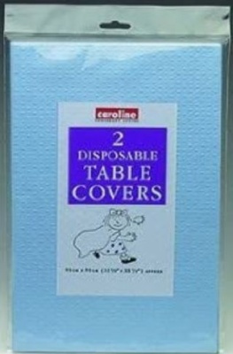 (image for) TABLE COVER BLUE SQUARE 2S