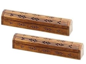 (image for) WOODEN COFFIN INCENSE HOLDER - STD