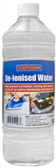 (image for) RAP DE-IONISED WATER - 1L