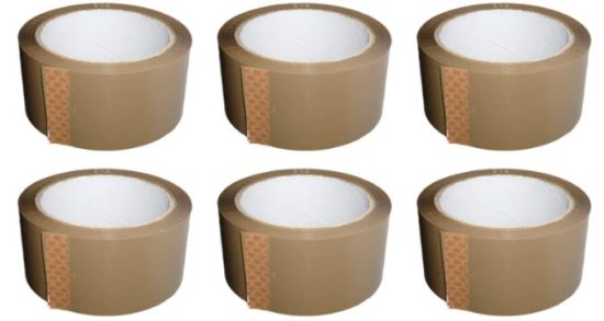 (image for) RAPIDE BROWN TAPE 40M - 48MM