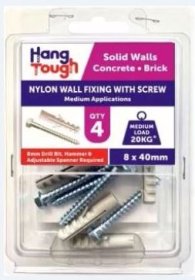 (image for) HT NYLON WALL FIXING/SCREW - 4S