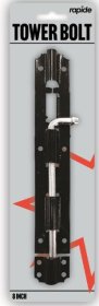 (image for) RAPIDE TOWER BOLTS 8" - 8"