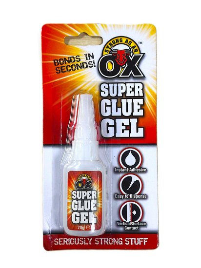 (image for) RAPIDE SUPER GLUE GEL - 20G