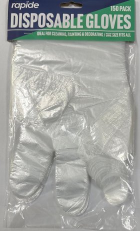(image for) RAP DISPOSABLE GLOVES 150S