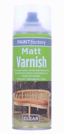 (image for) PF MATT VARNISH SPRAY CLEAR - 400ML