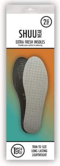 (image for) SHUU EXTRA FRESH INSOLES 2S - ONESIZ