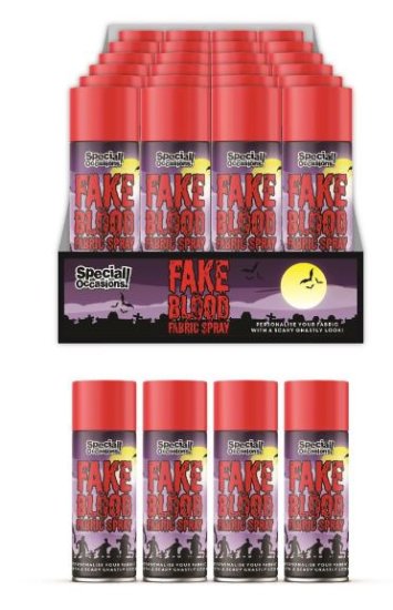 (image for) HWN FAKE BLOOD FABRIC SPRAY - 200ML