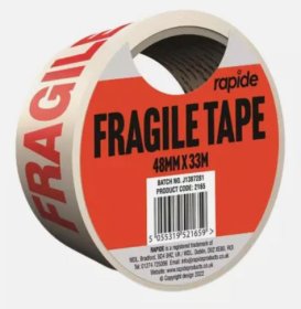 (image for) RAPIDE FRAGILE TAPE 33M - 48MM