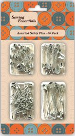 (image for) RAPIDE ASST SAFETY PINS 80PK - 80S