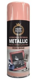 (image for) PF METALLIC SPRAY ROSE GOLD - 400ML