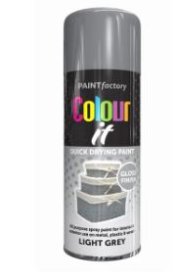 (image for) COLORIT LIGHTGREY GLOSS PAINT - 400ML