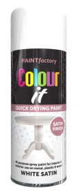 (image for) COLOURIT WHITE SATIN PAINT - 400ML