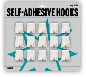 (image for) RAPIDE SELF ADHESIVE HOOKS - 15S