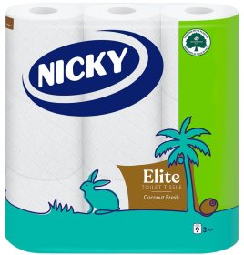 (image for) NICKY T/ROLL ELI WHT COCO FRE - 9S