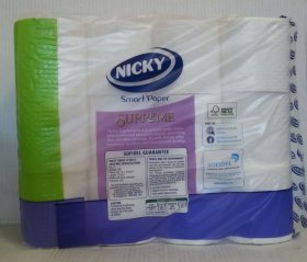 (image for) NICKY SUPREME T/T WHITE - 12S