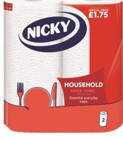 (image for) NICKY K/ROLL HOUSEHOLD PM1.75 - 2S
