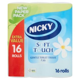 (image for) NICKY T/ROLL S/TOUCH GENTLE - 16S