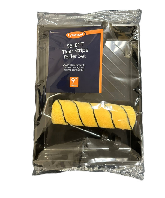 (image for) LYNWOOD TIGER STRIPE ROLLER SET - 9INCH