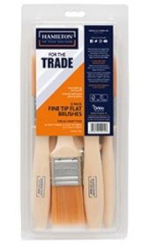 (image for) HAM PAINT BRUSH 6PK - 1,1.5,2" - MULTI