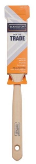 (image for) HAM PAINT BRUSH LONG ANGLED - 1.5\"