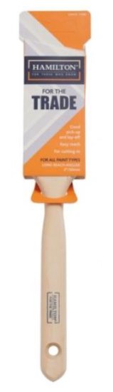 (image for) HAM PAINT BRUSH LONG ANGLED - 2\"