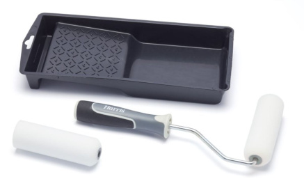 (image for) HARRIS ULTIMATE WOOD WORK STAIN VARNISH SET - 4INCH