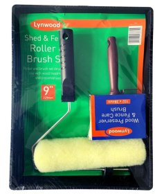 (image for) LYNWOOD SHED & FENCE ROLLERSET - 9"