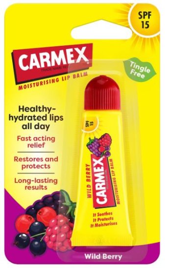 (image for) CARMEX LIP BALM TUBE W/BERRY - 10GM