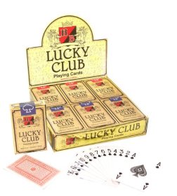 (image for) HENBRANDT LUCKY PLAYING CARDS - GOLD