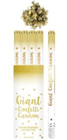 (image for) HEN CONFETTI SHOOTER GOLD PAPE - 80CM