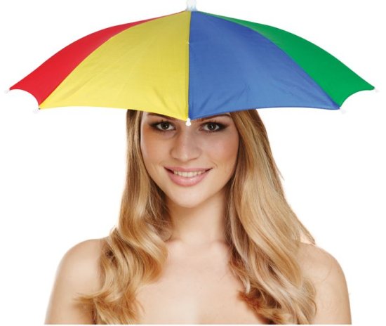 (image for) HENBRANDT HAT UMBRELLA ADULT - STD