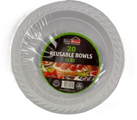 (image for) BB PLASTIC BOWL REUSE 20S - 12OZ