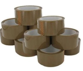 (image for) BB BROWN PARCEL TAPE 50M - 48MM