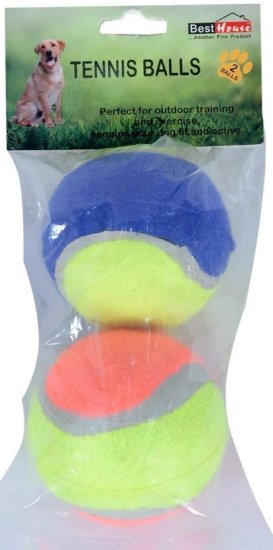 (image for) BB PET TENNIS BALLS CARDED - 2S