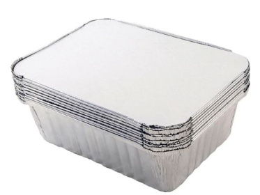 (image for) BB FOIL CONTAINER+LID 8S