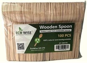 (image for) BB ECO WOODEN SPOON - 100S