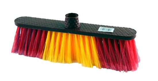 (image for) BROOM WITH STICK PLASTIC - STD