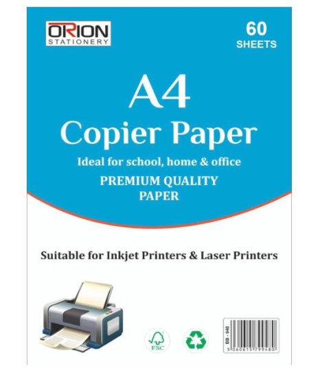 (image for) A4 COPIER PAPER PREMIUM QUALIT - 60S
