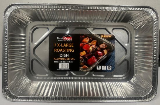 (image for) BB FOIL ROAST TRAY XL - XLARGE