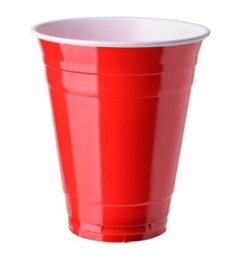 (image for) BB PARTY CUP RED 8S - 160Z