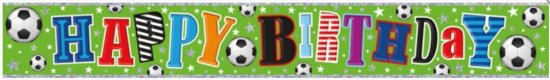 (image for) SEL B/DAY WALL BANNER H/B\'DAY - 2.5M
