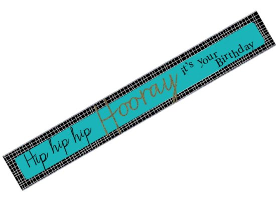(image for) SEL B/DAY BANNER ITS UR B\'DAY - 2.5M