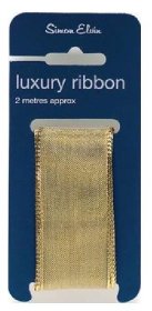 (image for) LUXURY RIBBON GOLD - 2M