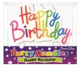 (image for) SEL HAPPY B/DAY CANDLE - STD