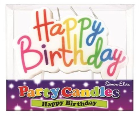 (image for) SEL HAPPY B/DAY CANDLE